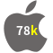 Aplicativo 78k para iOS